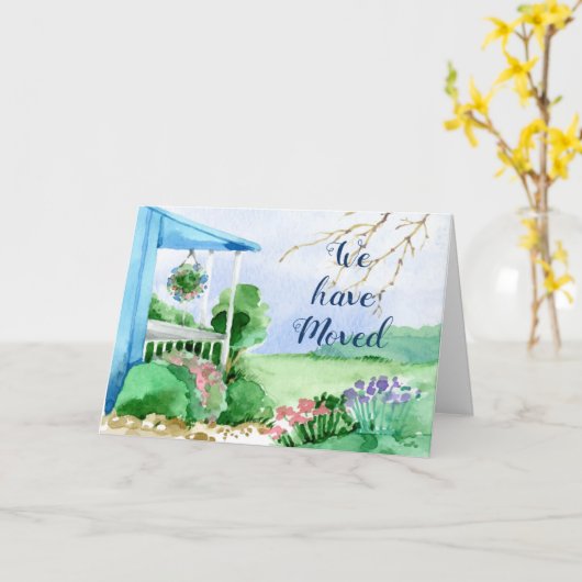 移動 カード (黄色い花)