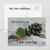 移動、メモのみ… 案内ポストカード (正面/裏面)