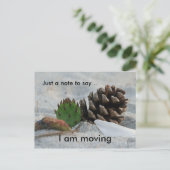 移動、メモのみ… 案内ポストカード (スタンド正面)