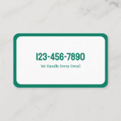 移動,再配置 名刺 (裏面)