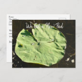 移動 |新しいホーム |新しいアドレス ポストカード (正面/裏面)