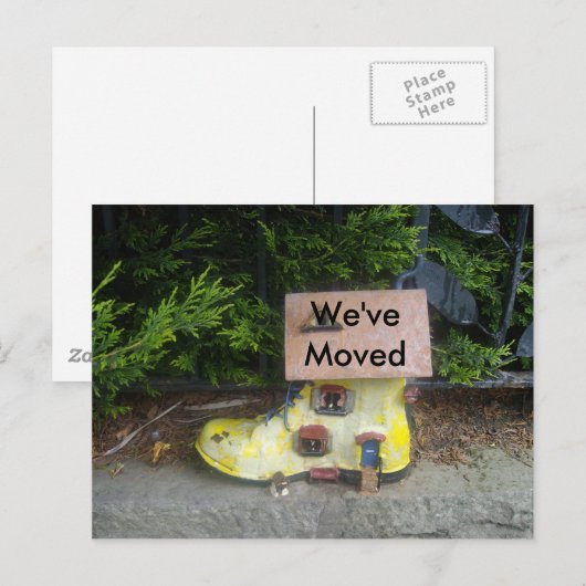 移動 案内ポストカード (正面/裏面)