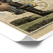 移動 – 歩く(Steam)、乗馬(Riding by Steam)、Fl ポスター (角)