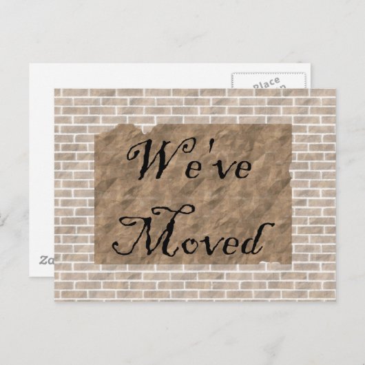 移動(&A)；移動 案内ポストカード (正面/裏面)