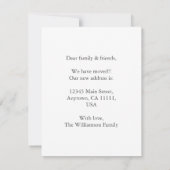 "移動" DMS座標ファミリ写真の移動 案内状 (裏面)