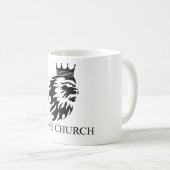 移動Church Blkロゴコーヒーマグ コーヒーマグカップ (正面右)