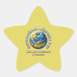 移国際的動日。12月1日 星シール