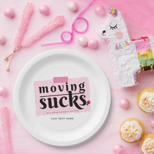 移最低動!お別モダンれおもしろいの別れプレゼント ペーパープレート (パーティー)