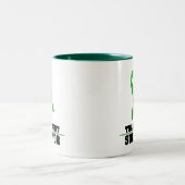 移植の生存者 ツートーンマグカップ (中央)