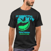 移植を飛ぶ感謝の翼でカスタマイズ可能 Tシャツ (正面)