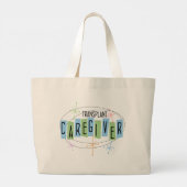 移植介護者トートバッグ ラージトートバッグ (裏面)