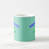 移植卒業生 – ハート受信者 コーヒーマグカップ (中央)