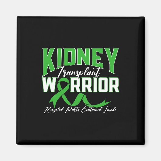 移植士腎臓病患者 マグネット (正面)