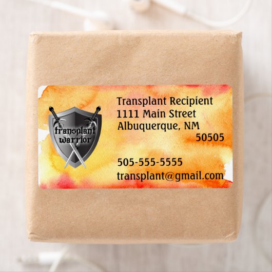 移植戦士シールド住所 シール (インサイチュ)