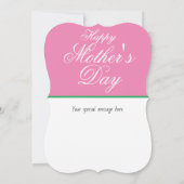 移植生存者母の日のカスタムカード (裏面)