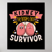 移植生存腎臓病腎臓結石 ポスター (正面)