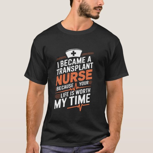 移植看護デザイン骨髄BMT実践 Tシャツ (正面)