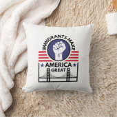移民がアメリカを作素晴らしる クッション (ブランケット)