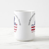移民がアメリカを作素晴らしる コーヒーマグカップ (中央)