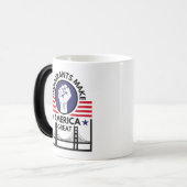 移民がアメリカを作素晴らしる モーフィングマグカップ (正面左)