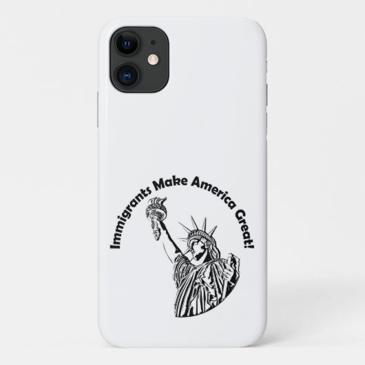 移民がアメリカを作素晴らしる Case-Mate iPhoneケース (裏面)