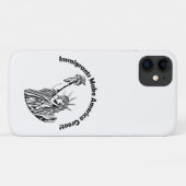 移民がアメリカを作素晴らしる Case-Mate iPhoneケース (裏面(横))