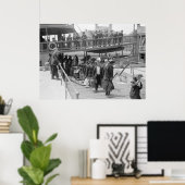 移民がエリス島に到着, 1900年代初期 ポスター (ホームオフィス)