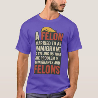 移民と結婚した犯罪者が語る Tシャツ