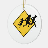 移民の交差 セラミックオーナメント (左)