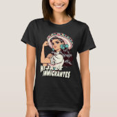 移民の娘ヒジャデインミグラントス Tシャツ (正面)