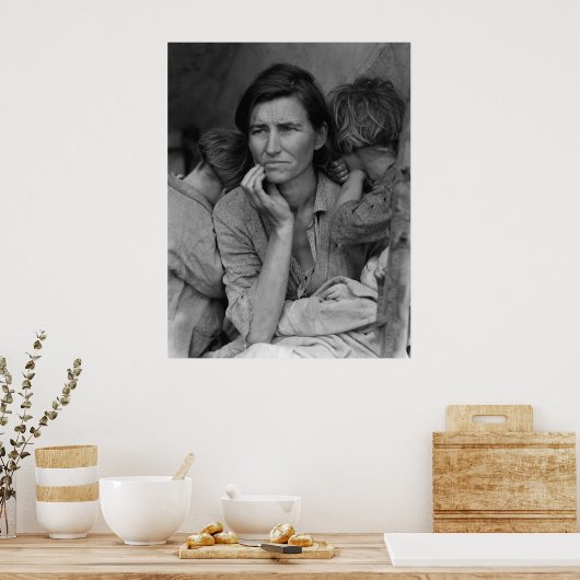 移民の母 ポスター (キッチン)