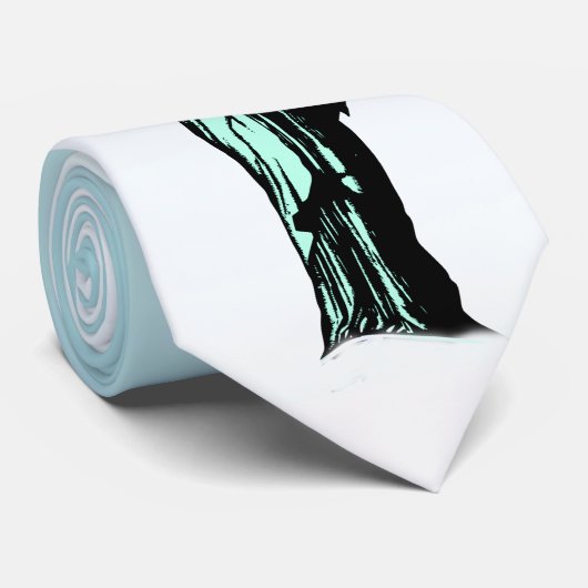 移民の自由の国の像タイ ネクタイ (ロール)