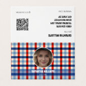 移民のQR写真 名刺 (外部フラット)