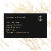 移民弁護士または弁護士のエレガント写真 名刺