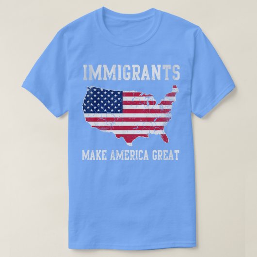 移民素晴らし Tシャツ (デザイン正面)