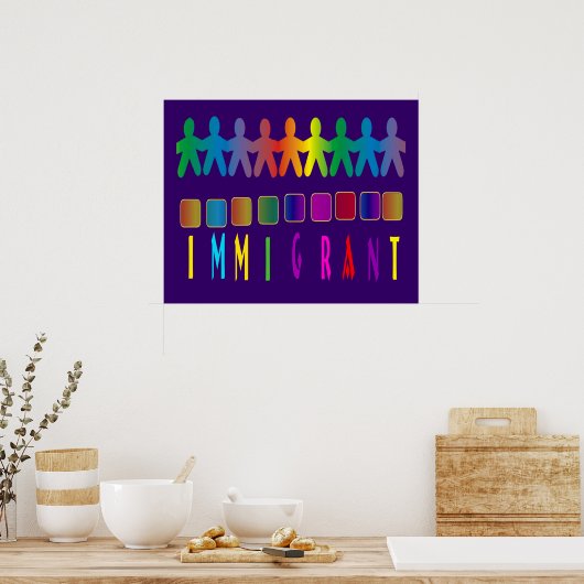 移民 ポスター (キッチン)
