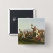 移民 缶バッジ (正面&裏面)