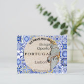 移転したポルトガルはがき ポストカード (スタンド正面)