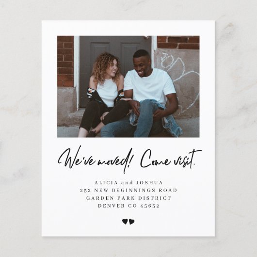 移転した予算モダン写真の引越し発表 (正面)