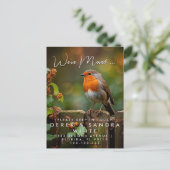 移転した住所の変更 案内ポストカード (スタンド正面)