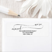 移転しました 新住所のお知らせ ラベル (インサイチュ)