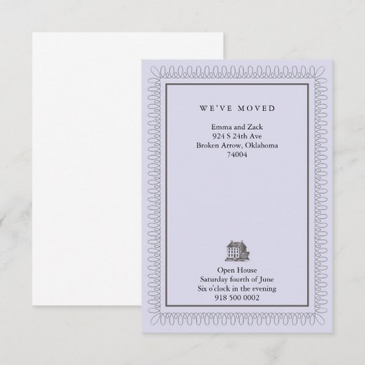 移転しました 案内状 (正面/裏面)