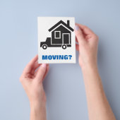 移転事業若しくは移転会社 チラシ (手)