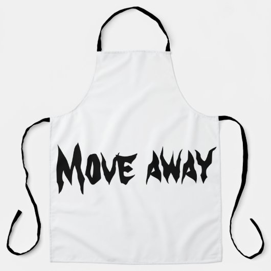 移遠くに動 エプロン (正面)