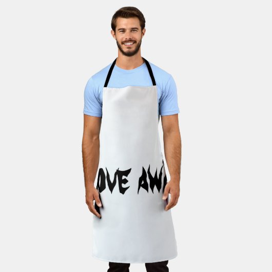 移遠くに動 エプロン (着用した状態)