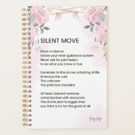 移静か動 – 勇気付けられる詩 プランナー手帳