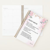 移静か動 – 勇気付けられる詩 プランナー手帳 (ディスプレー)