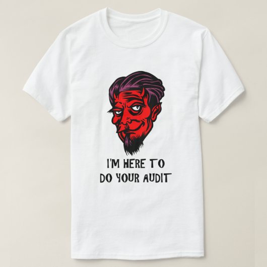 税おもしろいテーマシャツIRSジョーク税ユーモアおもしろい Tシャツ (デザイン正面)