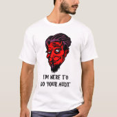 税おもしろいテーマシャツIRSジョーク税ユーモアおもしろい Tシャツ (正面)