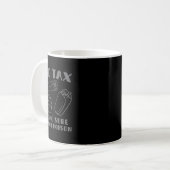 税それが毒の父の日ではない確認パパ胡 コーヒーマグカップ (正面左)